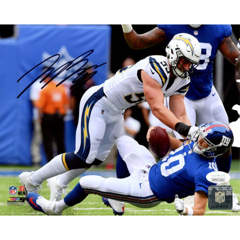 Joey Bosa Autographed Los Angeles Chargers 8x10 Photo JSA 53533