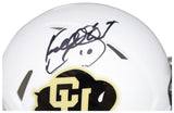 Kordell Stewart Signed Colorado Buffaloes White Mini Helmet Beckett 40608