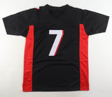 Bijan Robinson Signed Falcons Jersey (Beckett) Atlanta 2023 1st Round Pick / R.B