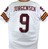 Sonny Jurgensen Autographed White Pro Style Jersey w/HOF-Beckett W Hologram