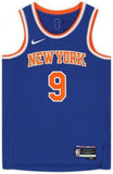 FRMD RJ Barrett NY Knicks Signed Nike 2021-2022 Statement Swingman Jersey w/Insc