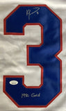 Ken Morrow Signed 1980 Team USA White Jersey "1980 Gold" (JSA) Miracle on Ice