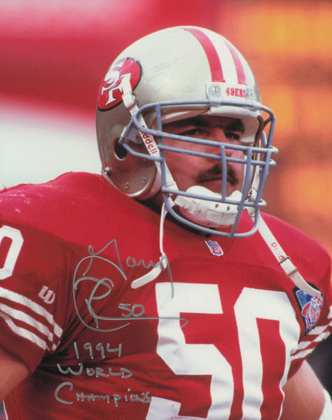 Gary Plummer Autographed Signed 8x10 Photo San Francisco 49ers SKU #244700