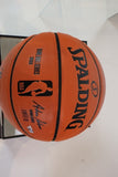 Kevin Garnett Autographed Spalding Basketball w/ Inscription and Case Fanatics