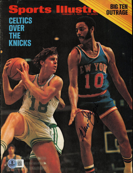 Dave Cowens & Walt Frazier 7x11 Magazine Page Photo Beckett QR #BP55281