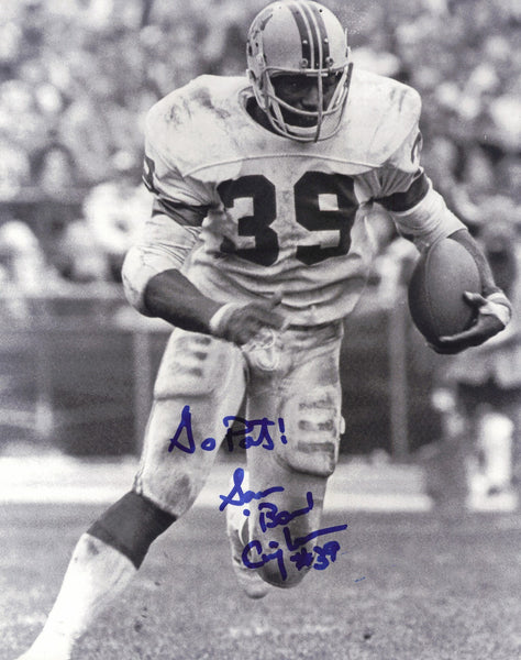 Sam Bam Cunningham Autographed 8x10 Photo New England Patriots SKU #245818