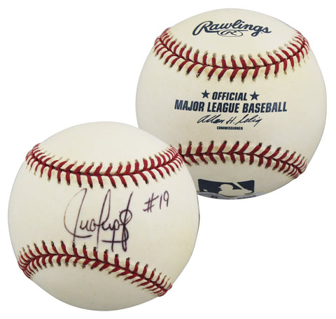 Rangers Juan Gonzalez Authentic Signed OML Baseball Autographed BAS #BU64212