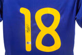 Pedro Signed Spain Nike Authentic Jersey (Beckett) Plays for the Barcelona F.C.