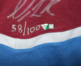 Colorado Avalanche Team Signed Burgandy Adidas 54 Jersey 20 Sigs FAN 37470