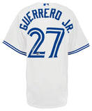 Vladimir Guerrero Jr. Signed Blue Jays White Nike Replica Jersey - (BECKETT COA)