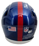 Abdul Carter Signed/Insc Full Size SpeedFlex Helmet NY Giants BAS/Beckett 196741