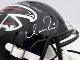 Matt Ryan Auto Falcons Full Size Helmet 2016 NFL MVP (Smudge) Beckett WL25968