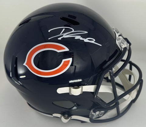 Bears Running Back D'ANDRE SWIFT Signed Full Size Replica Speed Helmet AUTO JSA