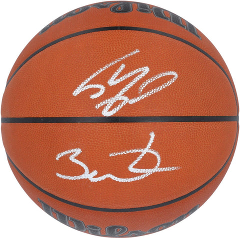 Dwyane Wade, Shaquille O'Neal Miami Heat Wilson Signed Official Game Basketball