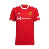 Jadon Sancho Signed Manchester United Home Soccer Jersey #25 with Beckett COA