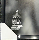 RUSSELL WILSON AUTOGRAPHED SIGNED FRAMED 24X30 CANVAS PHOTO SB CHAMPS RW 107483