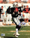 Tim Brown Autographed 8x10 Photo Los Angeles Raiders Beckett BAS QR #BS30030