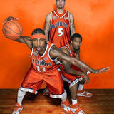 Dee Brown Signed Illinois Fighting Illini Jersey Inscribed "Go Illini" (JSA COA)