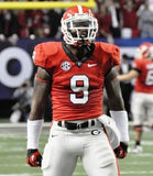 Alec Ogletree Signed Georgia Bulldogs Jersey (JSA COA) New York Jets Linebacker