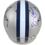 Jimmy Johnson Autographed/Signed Dallas Cowboys Mini Helmet HOF Beckett 50129