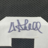 Framed Autographed/Signed Donnie Shell 33x42 Pittsburgh Black Jersey JSA COA