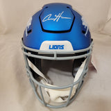 AIDAN HUTCHINSON SIGNED DETROIT LIONS F/S ALTERNATE SPEEDFLEX HELMET BECKETT