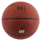 76ers Julius Erving "Dick, All The Best" Signed Spalding Basketball BAS #BU55115