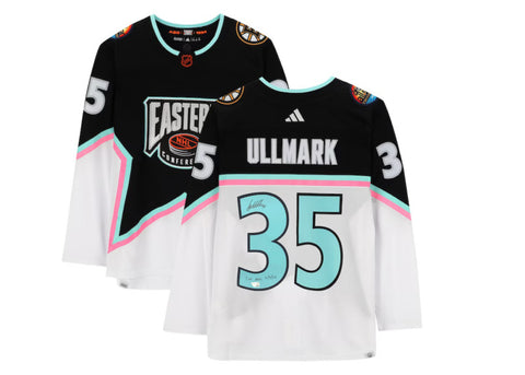 Linus Ullmark Autographed "1st ASG 2/4/23" Authentic All-Star Jersey Fanatics