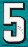 Donovan McNabb Signed Philadelphia Eagles Green Jersey (JSA COA) 6xPro Bowl QQ