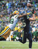 Jermaine Kearse Autographed 11x14 Photo NFC Champ Game Winning TD MCS 64213