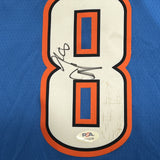 Jalen Williams Signed Jersey PSA Oklahoma City Thunder Autographed