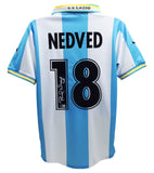 Pavel Nedved Signed S.S. Lazio Jersey (Beckett) Czech Republic National Team /MF