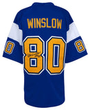 Kellen Winslow Signed Dark Blue T/B Custom Football Jersey w/HOF'95 - (SS COA)