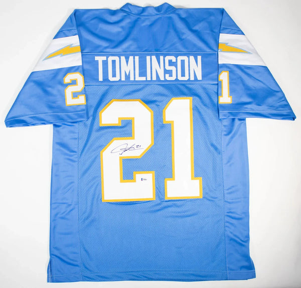 LaDainian Tomlinson Signed San Diego Charger Jersey (Beckett COA) 5xPro Bowl R.B