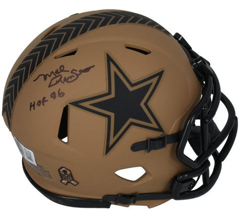 Mel Renfro Autographed "HOF 96" Cowboys STS Mini Helmet Beckett
