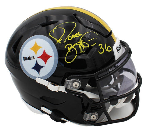Jerome Bettis Signed Pittsburgh Steelers Speed Flex Mid-Size NFL Midi Helmet