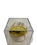 Cal Ripken, Jr. Autographed Official American League Baseball Ironman Logo - COA