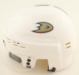 Teemu Selanne Signed Anaheim Ducks Mini Helmet (Beckett) 2007 Stanley Cup Champ