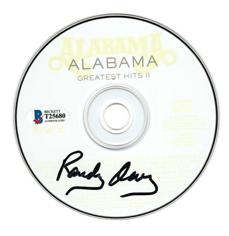 Randy Owen Signed Alabama Greatest Hits II CD With Cover Beckett Authenticated