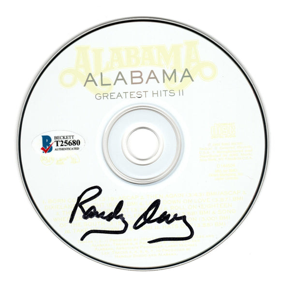 Randy Owen Signed Alabama Greatest Hits II CD With Cover Beckett Authenticated