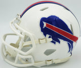 Bruce Smith Autographed Signed Buffalo Bills White Speed Mini Helmet Beckett Wit
