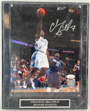 Chauncey Billups Autographed Denver Nuggets 8x10 Photo with Plaque JSA COA