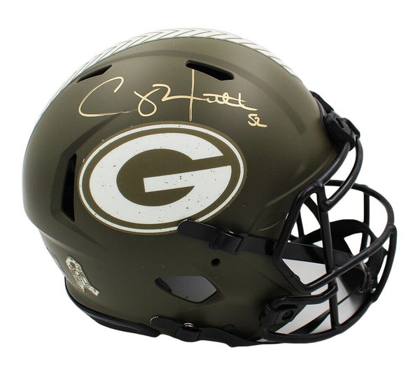 Clay Matthews Signed Green Bay Packers Speed STS Authentic NFL Helmet