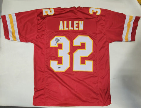 MARCUS ALLEN AUTOGRAPHED SIGNED PRO STYLE CUSTOM XL JERSEY BECKETT QR COA