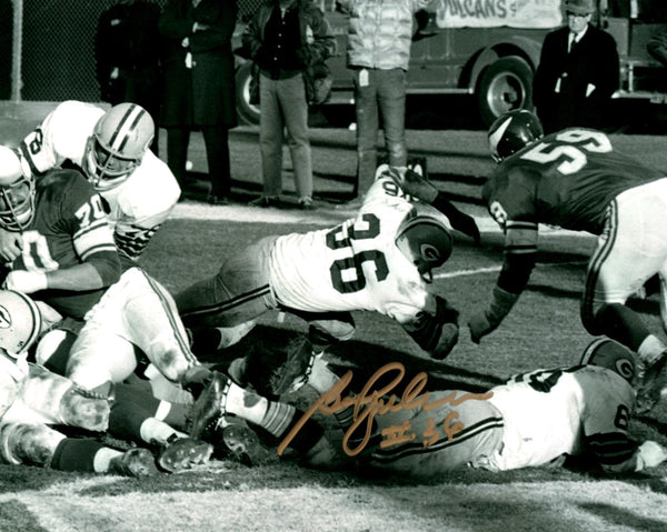 Packers running back BEN WILSON Signed 8x10 Photo #2 AUTO - SB II Champ