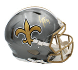 Cam Jordan Signed New Orleans Saints Speed Authentic Flash NFL Helmet