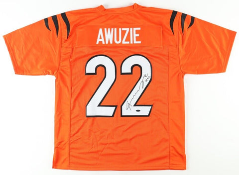 Chidobe Awuzie Signed Cincinnati Bengals Jersey (Playball Ink) Ex-Colorado DB