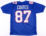Ben Coates Signed New England Patriots Jersey (JSA COA) 5xPro Bowl (1994-1998)