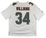 Dolphins Ricky Williams Authentic Signed White Nike Limited Jersey BAS Witnessed