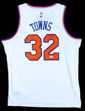 Karl-Anthony Towns Signed New York Knicks Nike Jersey (JSA) 2015 #1 Overall P00k